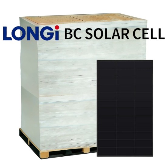 100W BC solar panel
