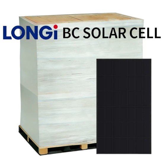 130W BC solar panel